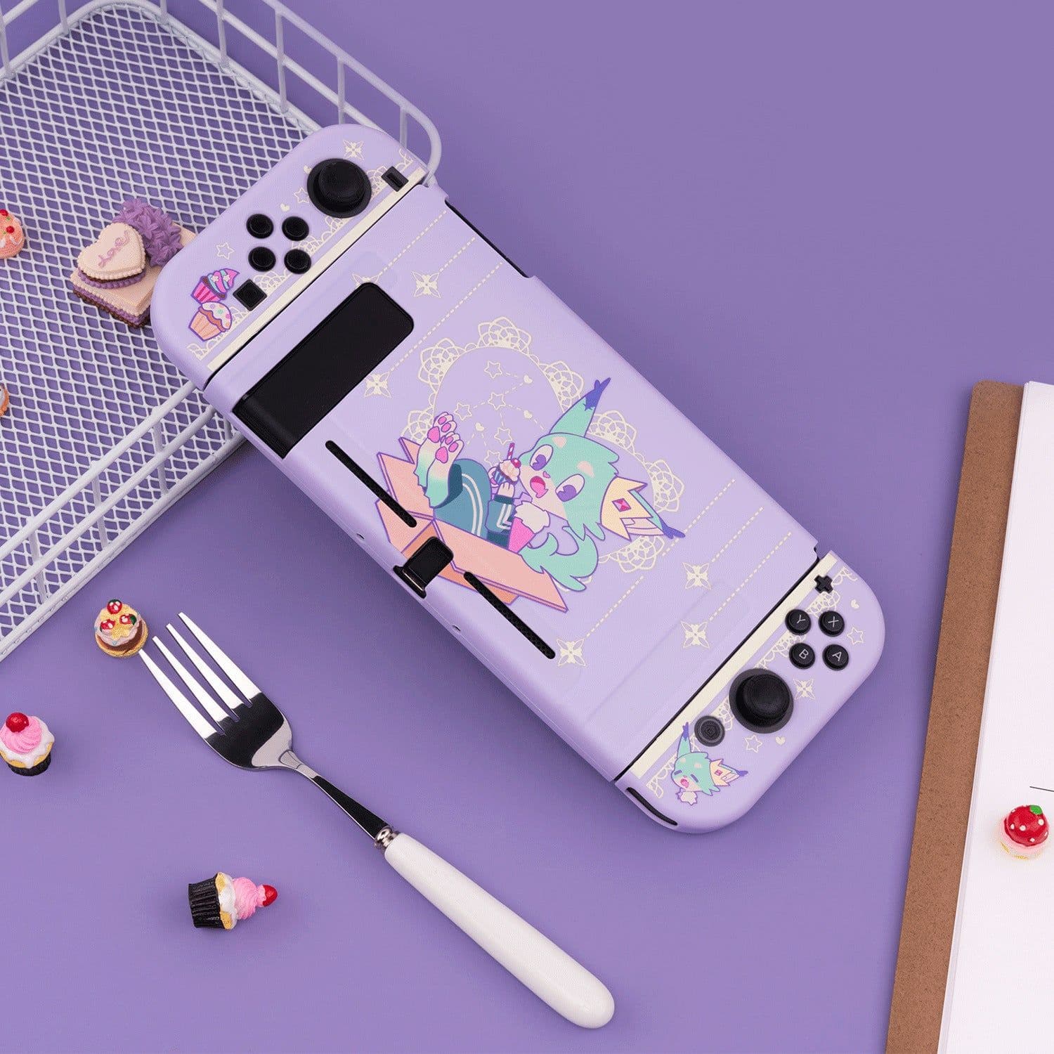 image-Geekshare Nintendo Switch TPU Protective Case Split All-Inclusive