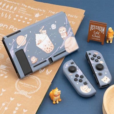 image-Geekshare Nintendo Switch TPU Protective Case Split All-Inclusive