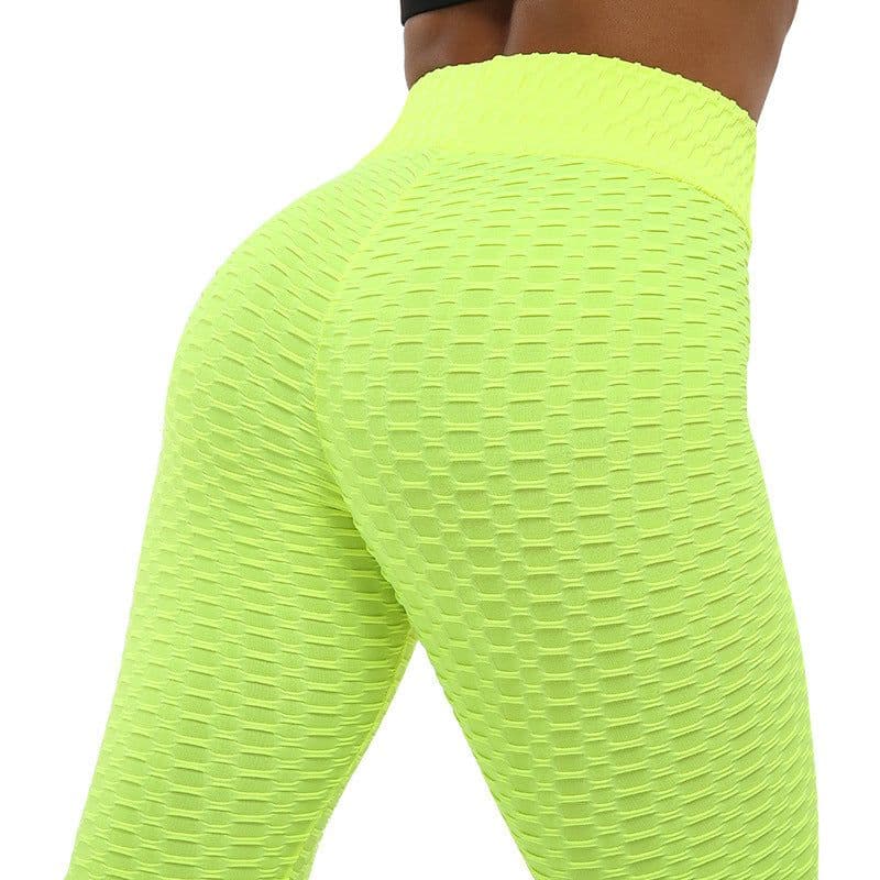 image-Women's Jacquard Yoga Leggings Hip Lift Fitness Pants
