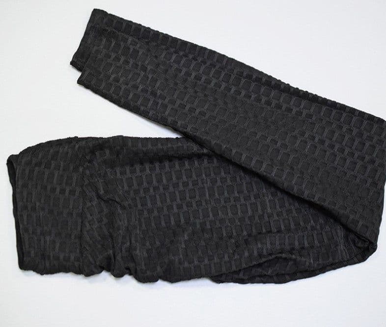 image-Women's Jacquard Yoga Leggings Hip Lift Fitness Pants