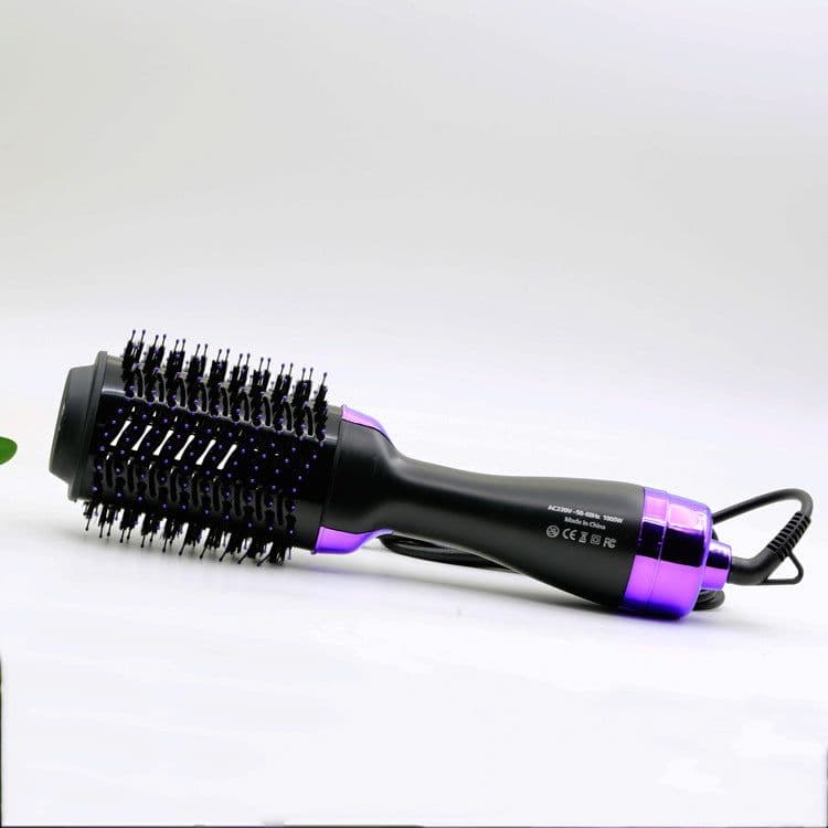 image-3-in-1 Hot Air Brush Anion Hair Straightener and Curler Comb