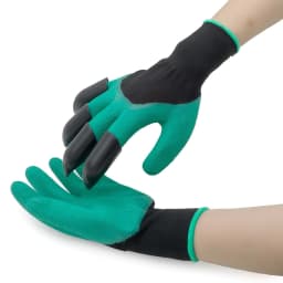 image-RX Garden Digging Gloves with Claws Green Protective Gloves