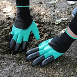 image-RX Garden Digging Gloves with Claws Green Protective Gloves