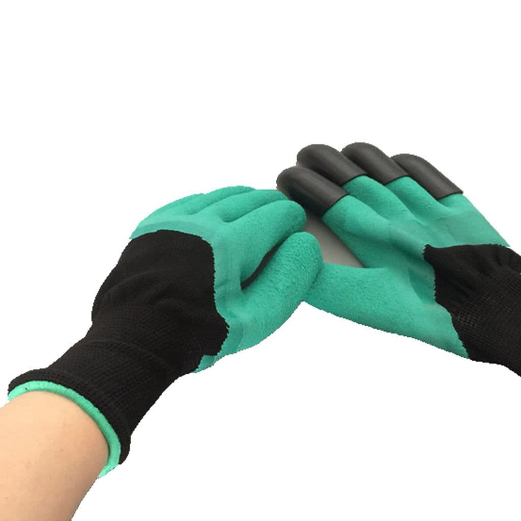 image-RX Garden Digging Gloves with Claws Green Protective Gloves
