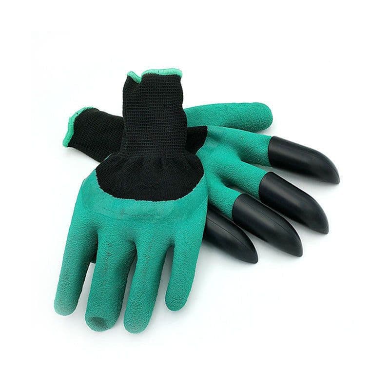 image-RX Garden Digging Gloves with Claws Green Protective Gloves