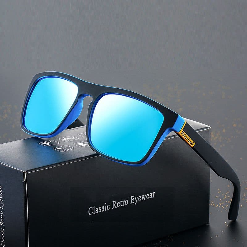 image-Polarized Sports Cycling Sunglasses UV400 PC Frame TAC Lens