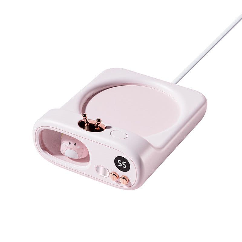 image-USB Warm Coaster Smart Temperature Control Desktop Cup Warmer