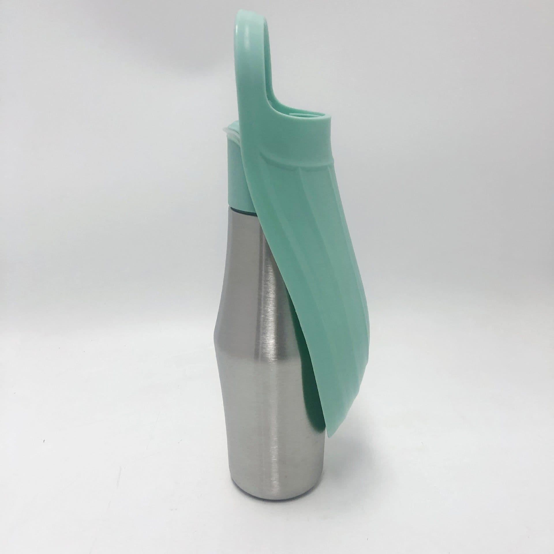 image-770ml Stainless Steel Portable Pet Water Bottle Leak-Proof Dog Cup