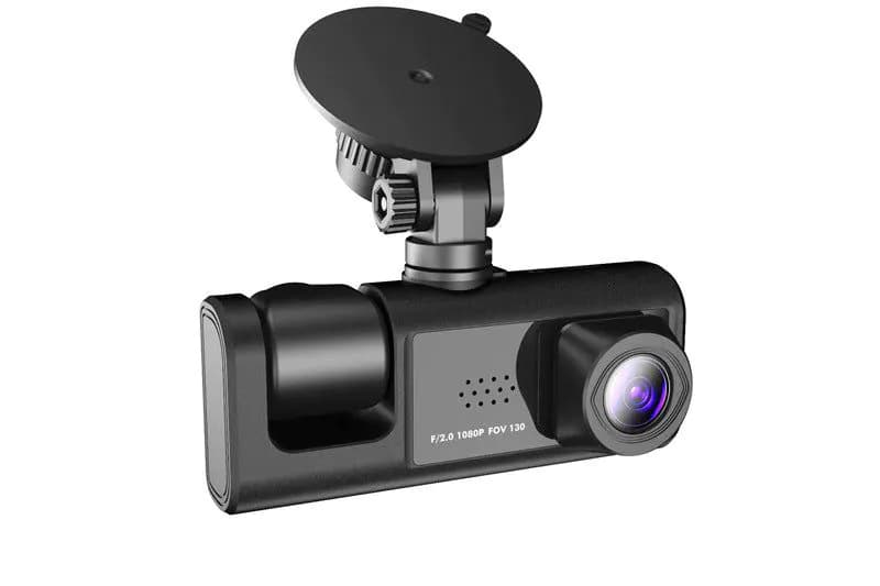 image-3-Channel Dash Cam 1080P HD DVR with Night Vision and Parking Monitor