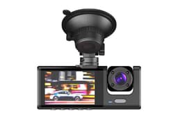 image-3-Channel Dash Cam 1080P HD DVR with Night Vision and Parking Monitor
