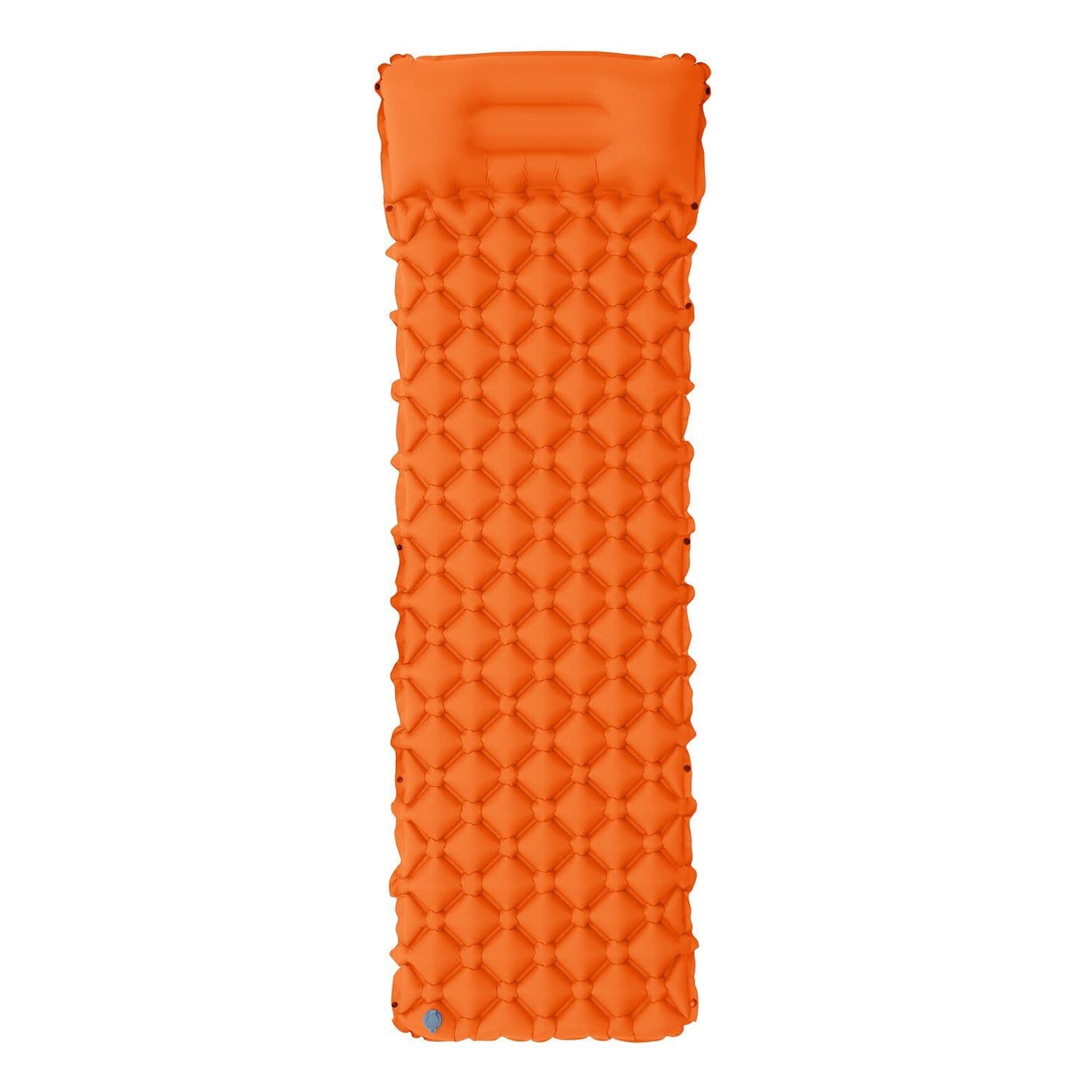 image-Outdoor Inflatable Camping Sleeping Pad with TPU Diamond Pattern