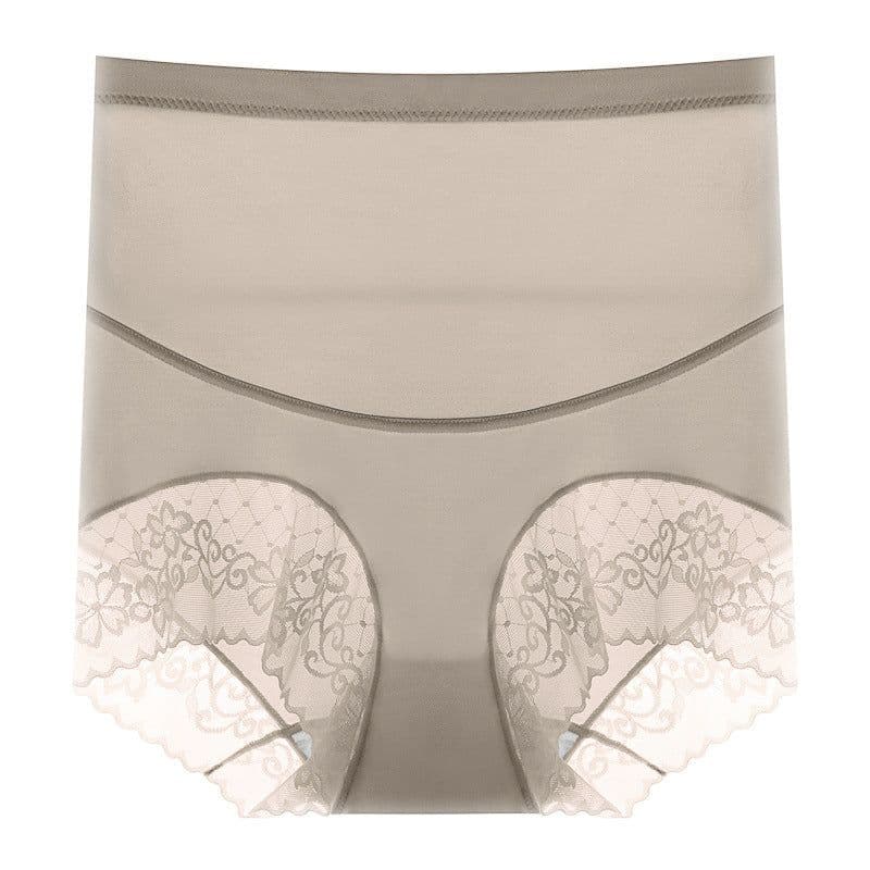 image-Women's High-Waist Tummy Control Briefs - Seamless Shapewear