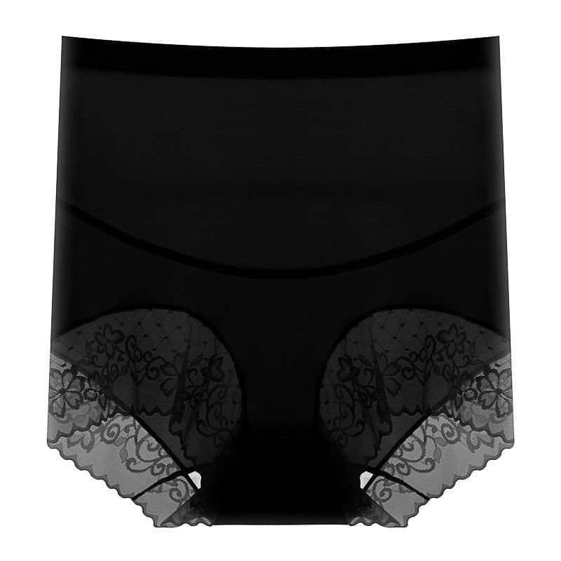 image-Women's High-Waist Tummy Control Briefs - Seamless Shapewear