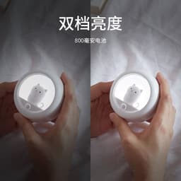 image-Creative Cat Night Light USB Motion Sensor Wall Mounted Cabinet Light