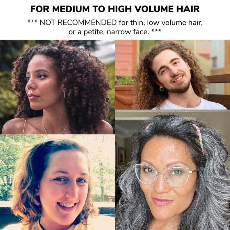 image-Invisible Hair Headband - Unisex ABS Fashion Hairband for Thick Curly Hair