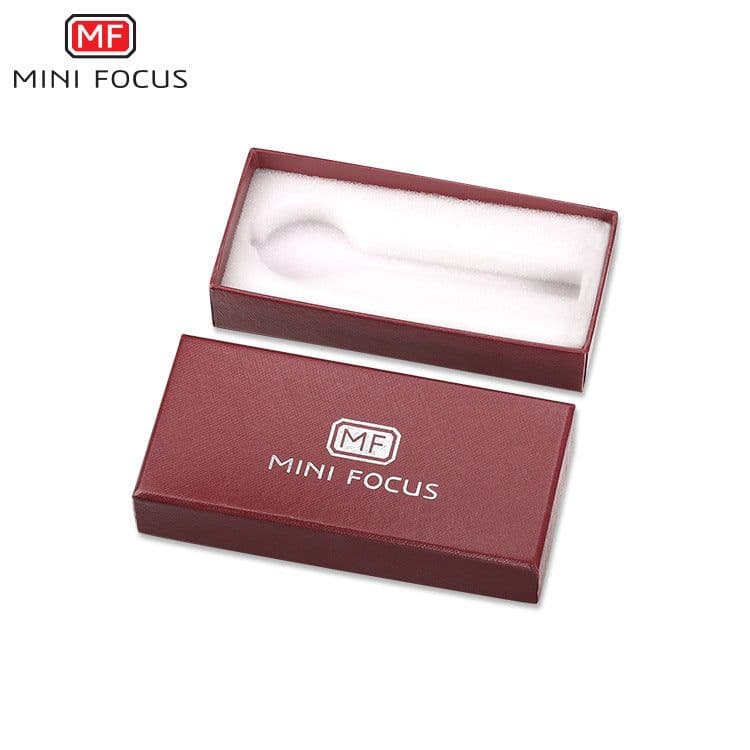 image-MINI FOCUS Watch Packaging Box - Rectangular Black with Handbag