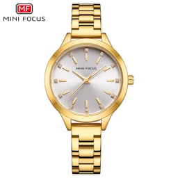 image-MINI FOCUS MF0367L Women's Waterproof Stainless Steel Watch