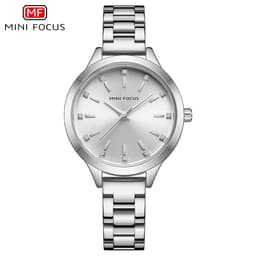 image-MINI FOCUS MF0367L Women's Waterproof Stainless Steel Watch