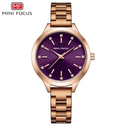 image-MINI FOCUS MF0367L Women's Waterproof Stainless Steel Watch
