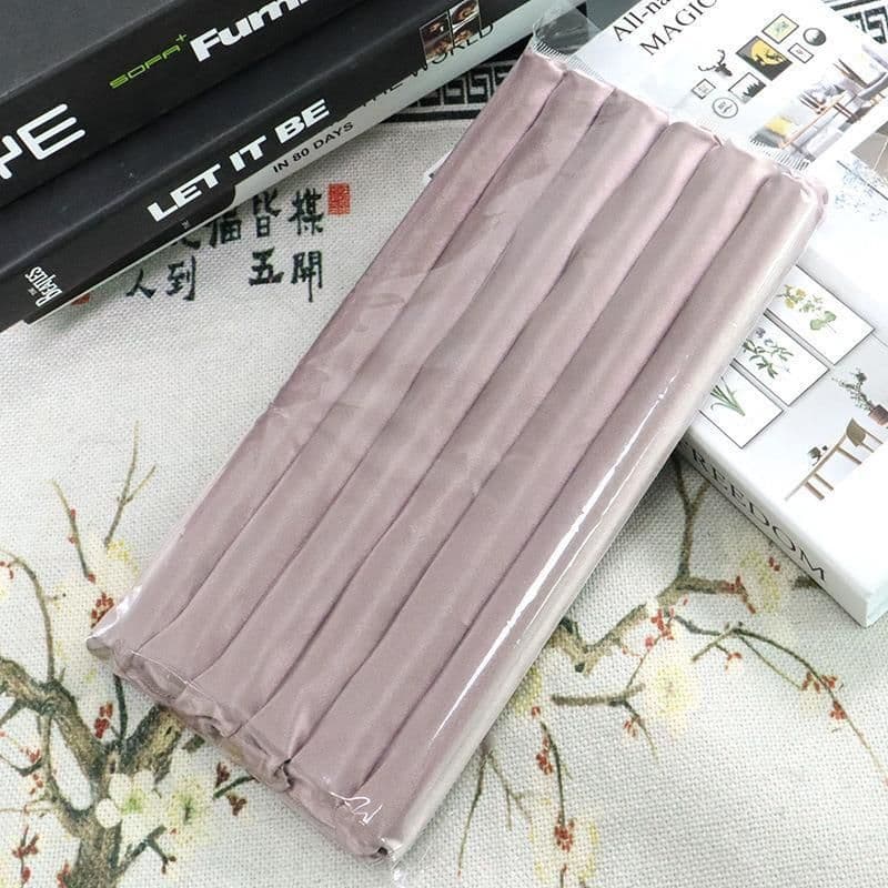 image-Heatless Hair Curler Set 25cm Lazy Curler Rod 6-Piece