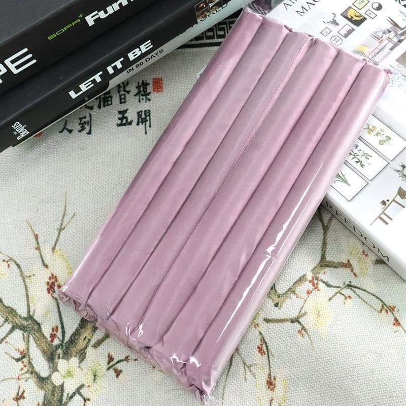 image-Heatless Hair Curler Set 25cm Lazy Curler Rod 6-Piece