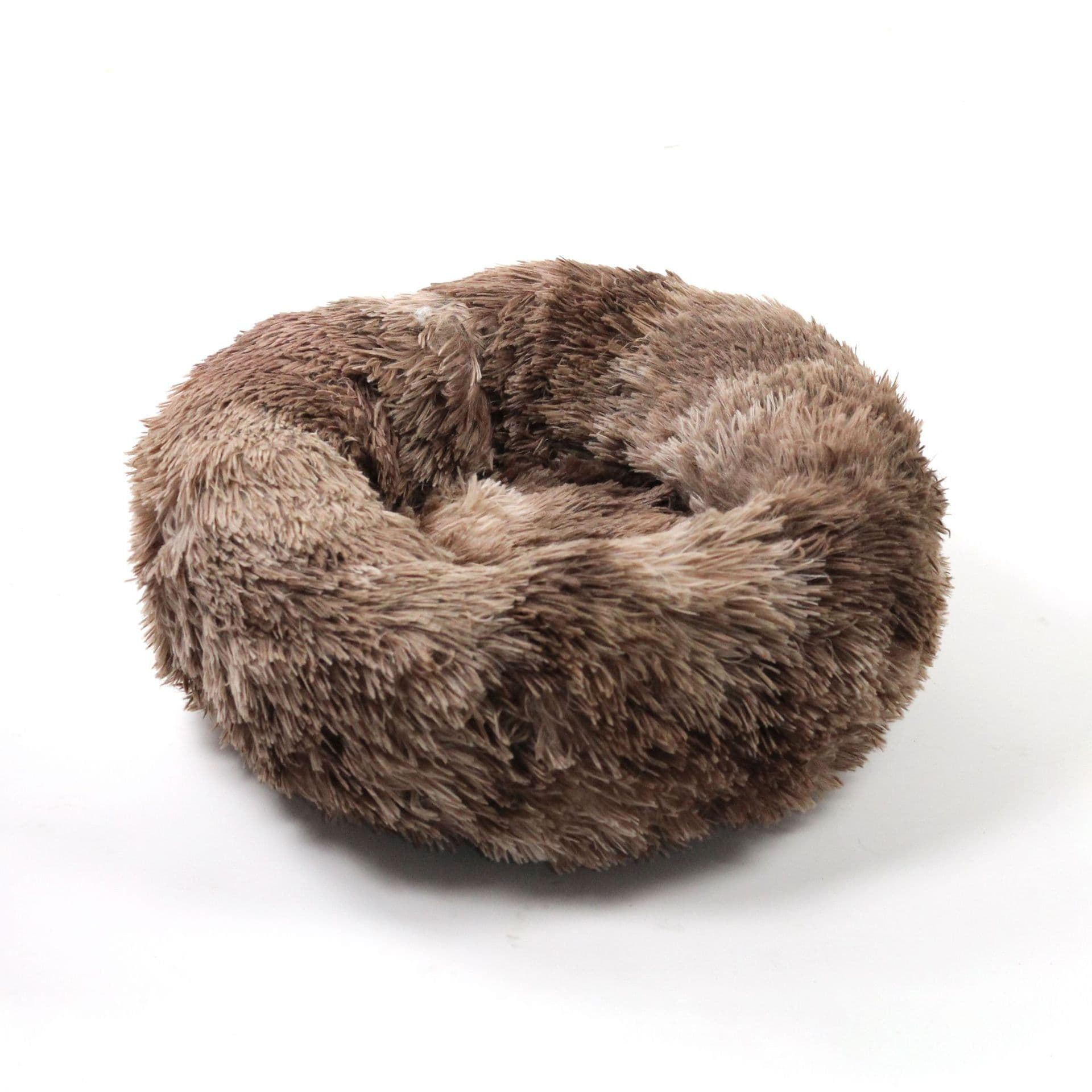 image-Leiber Pet Bed Round Plush Mat for Small Medium Dogs Cats 90cm