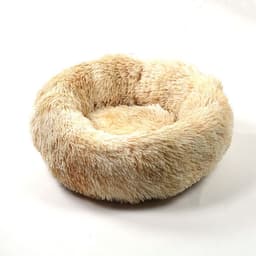 image-Leiber Pet Bed Round Plush Mat for Small Medium Dogs Cats 90cm