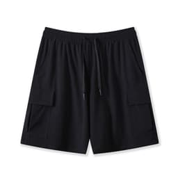 image-Lanlich Men's Khaki Sports Shorts Quick-Dry Loose Fit Training