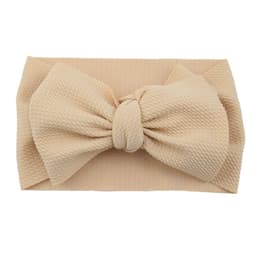 image-Children's Nylon Fabric Bow Headband Baby Hair Accessory