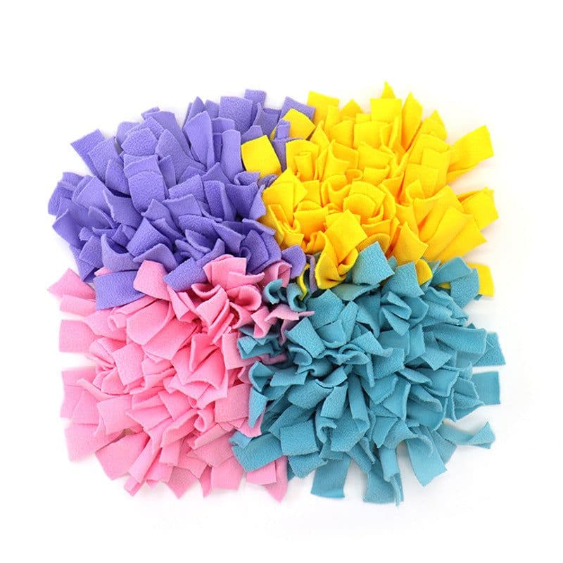 image-Pet Sniffing Mat for Dogs - Plush Food Foraging Toy