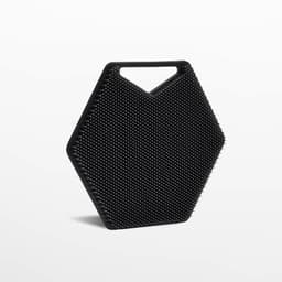 image-Amazon Hexagonal Silicone Bath Shampoo Brush Wall-Mountable
