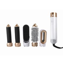 image-Murray 800W 3-in-1 Hot Air Styling Brush Hair Dryer Straightener
