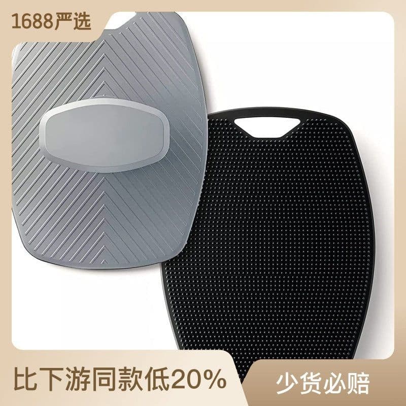 image-Amazon Silicone Bath Brush Wall-Mountable Shampoo Scrub Brush
