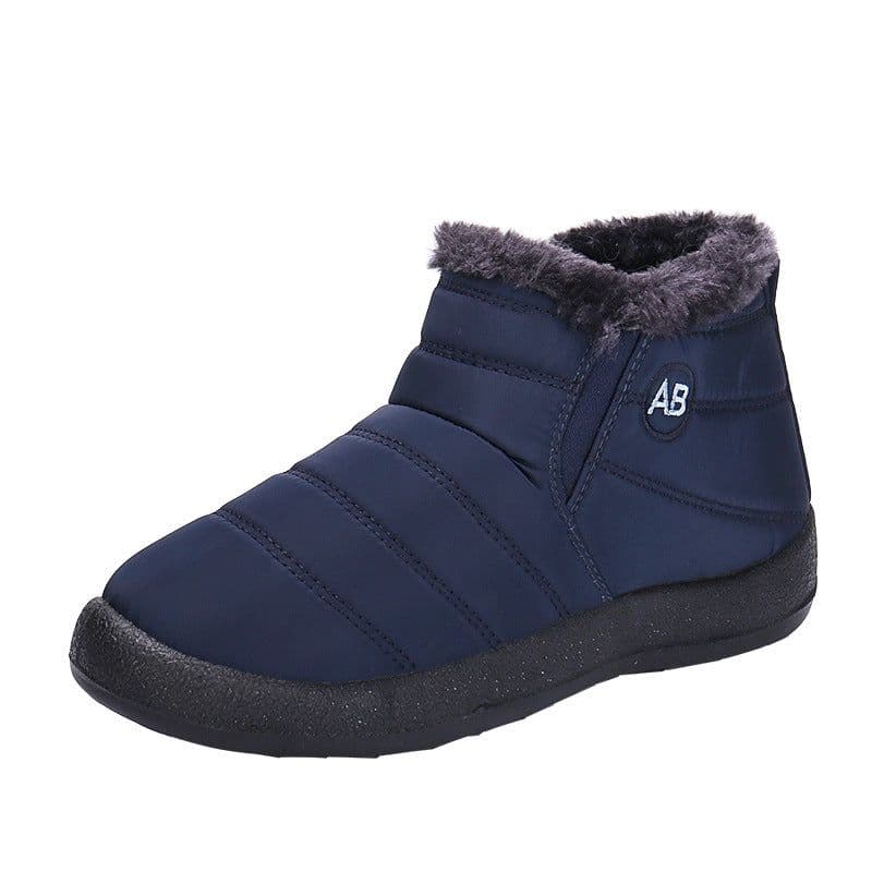 image-EIVIOMG Women's Slip-On Winter Snow Boots Waterproof Warm Shoes