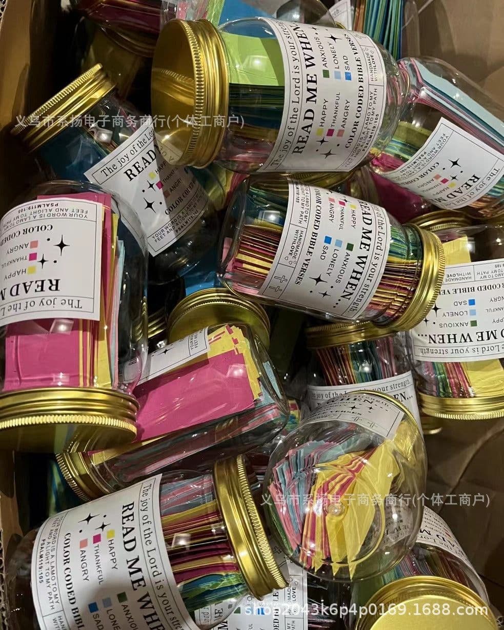 image-Bible Verses Jar for Emotions and Feelings
