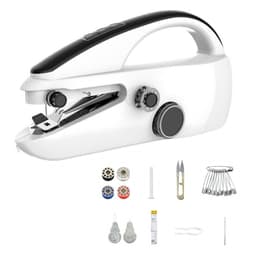 image-Mini Portable Electric Sewing Machine with Thread Cutter