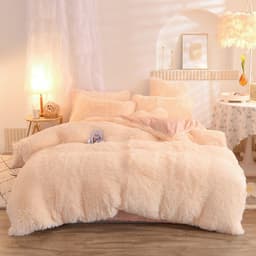 image-Mink Velvet 4-Piece Bedding Set Queen Matcha Green Quilt Cover