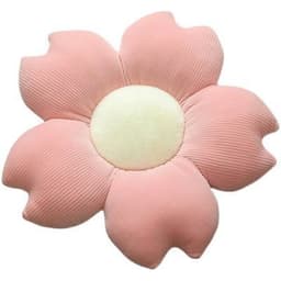 image-Long Pig Plush Daisy Flower Cushion Pillow 68cm Cartoon Kids Room