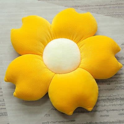 image-Long Pig Plush Daisy Flower Cushion Pillow 68cm Cartoon Kids Room