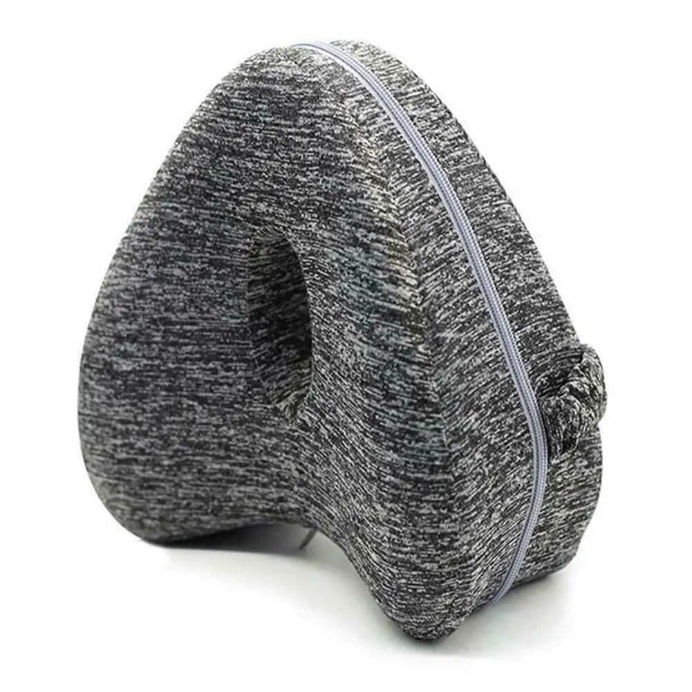 image-Legacy Leg Memory Foam Pillow Heart-Shaped Knee Support Wedge