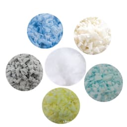image-Memory Foam Bamboo Fiber Pillow Cervical Support Shredded Foam