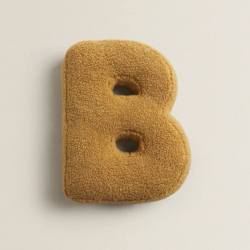 image-A bear ABC Letter Cushion Pillow Nordic Style Plush 30x38cm