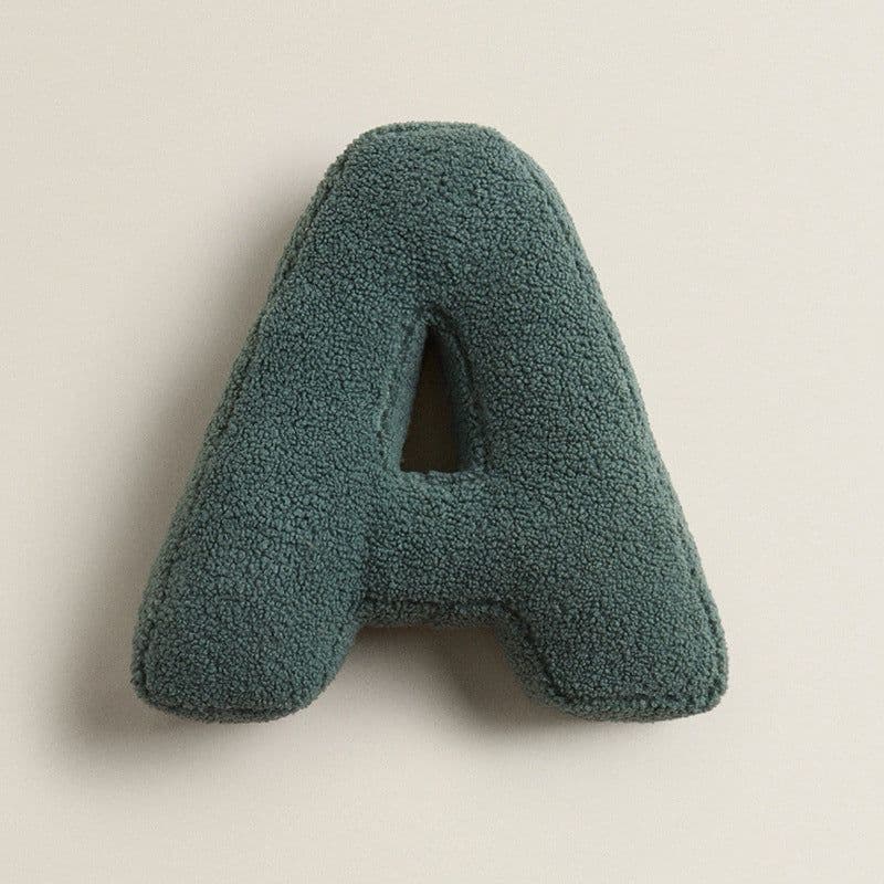 image-A bear ABC Letter Cushion Pillow Nordic Style Plush 30x38cm