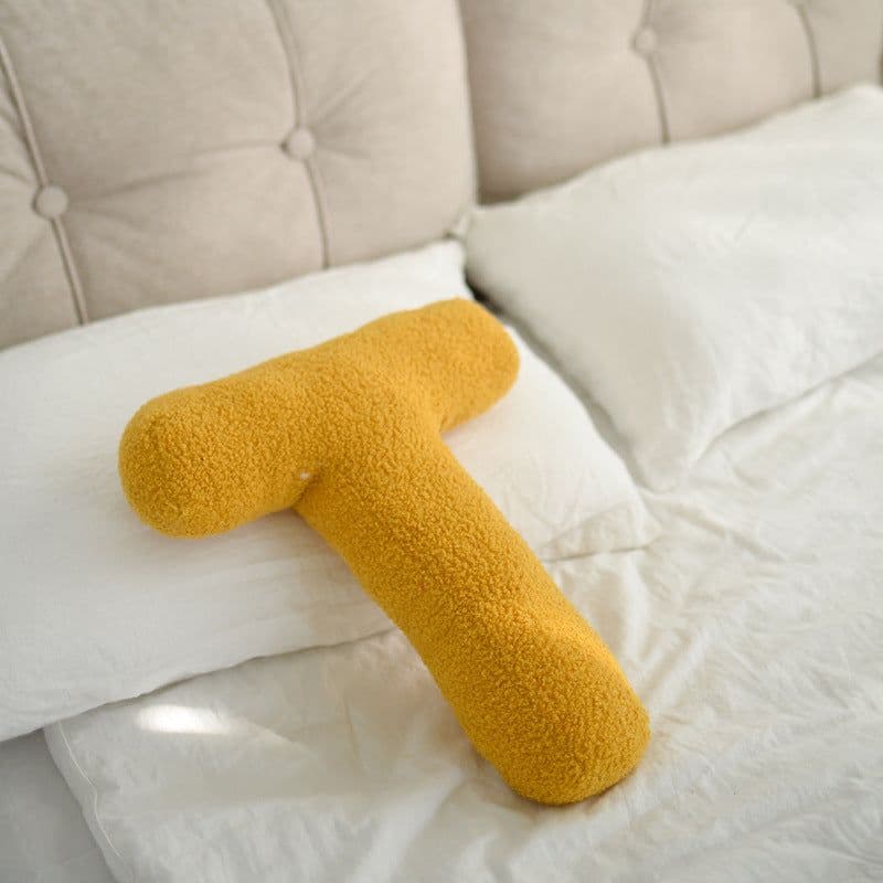 image-A bear ABC Letter Cushion Pillow Nordic Style Plush 30x38cm