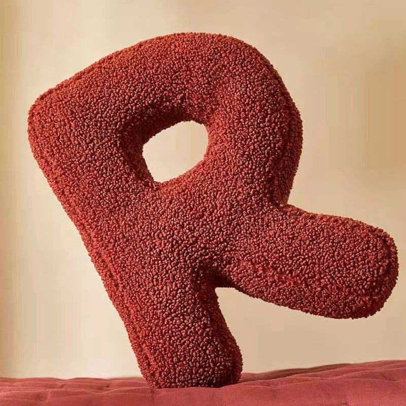 image-A bear ABC Letter Cushion Pillow Nordic Style Plush 30x38cm