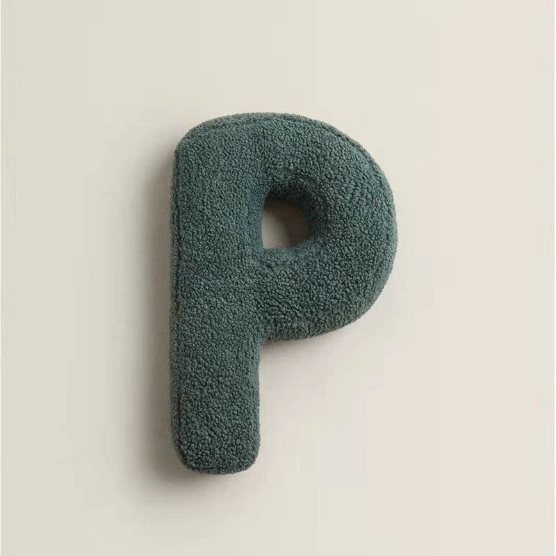 image-A bear ABC Letter Cushion Pillow Nordic Style Plush 30x38cm