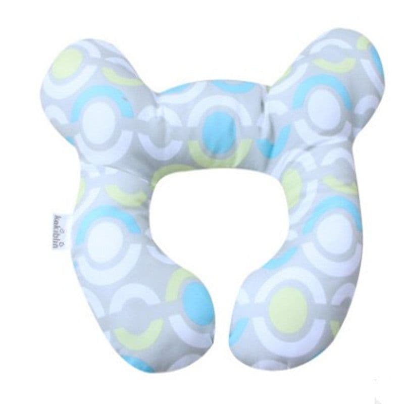image-Baby U-Shaped Neck Pillow Cartoon Travel Car Seat Stroller