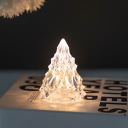 image-LED Acrylic Christmas Tree Night Light Decorative Mood Lamp