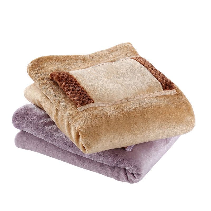 image-USB Warming Blanket 5V Low Voltage Electric Heated 60x80cm Washable