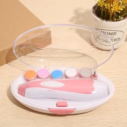image-Baby Electric Nail Polisher Set Anti-Scratch Manicure Kit